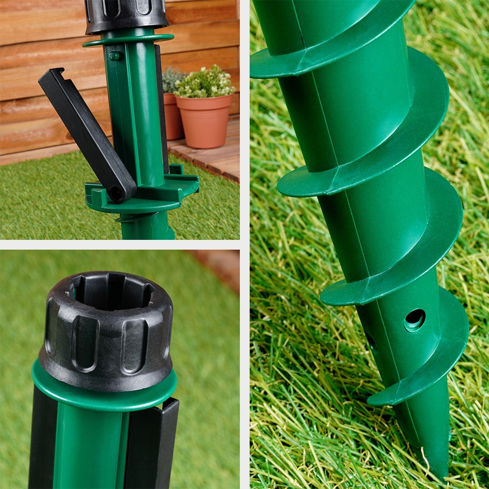 Garden umbrella stand screwed 44 cm