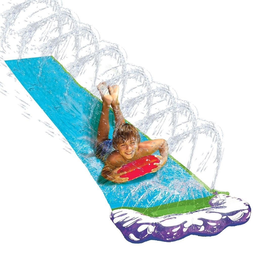 Garden water slide: Easy connection, long-lasting play