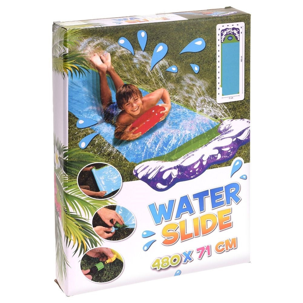 Garden water slide: Easy connection, long-lasting play