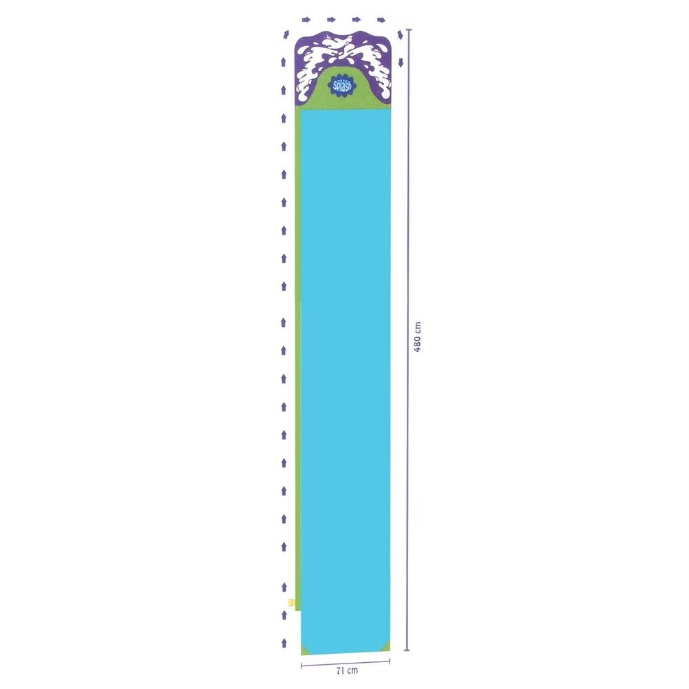 Garden water slide: Easy connection, long-lasting play