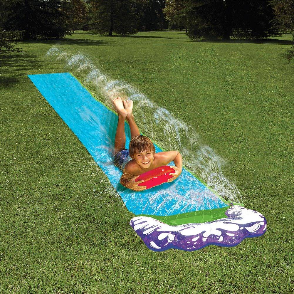 Garden water slide: Easy connection, long-lasting play