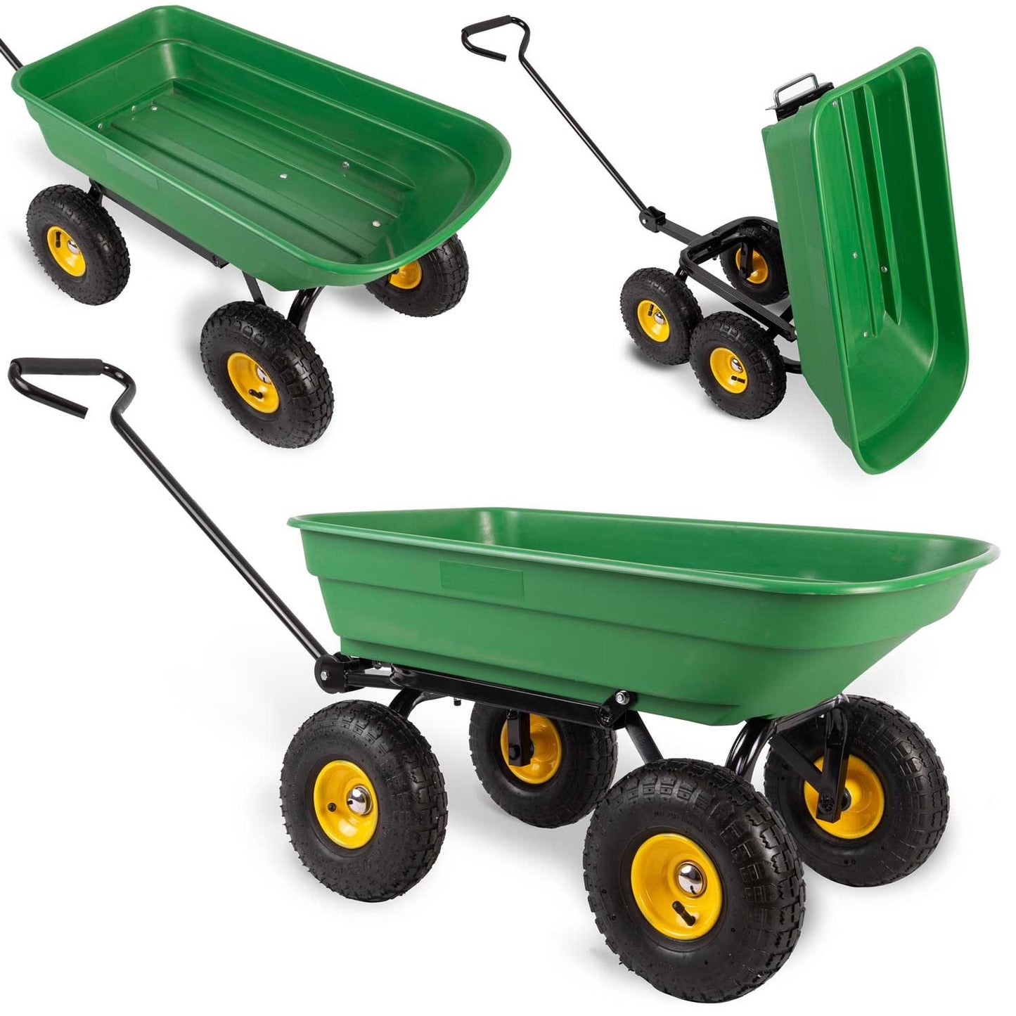 Garden wheelbarrow with tipping function 52L Humberg 4870