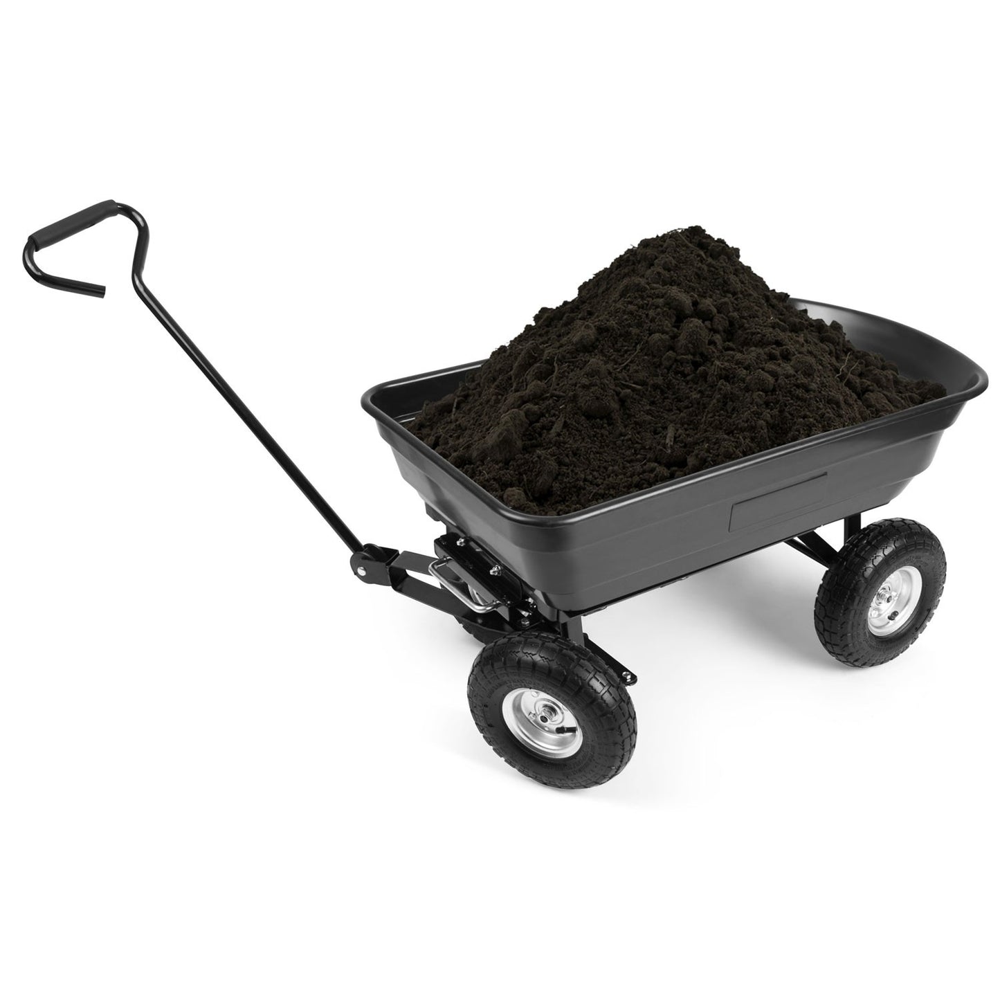 Garden wheelbarrow with tipping function 75L Humberg 4871