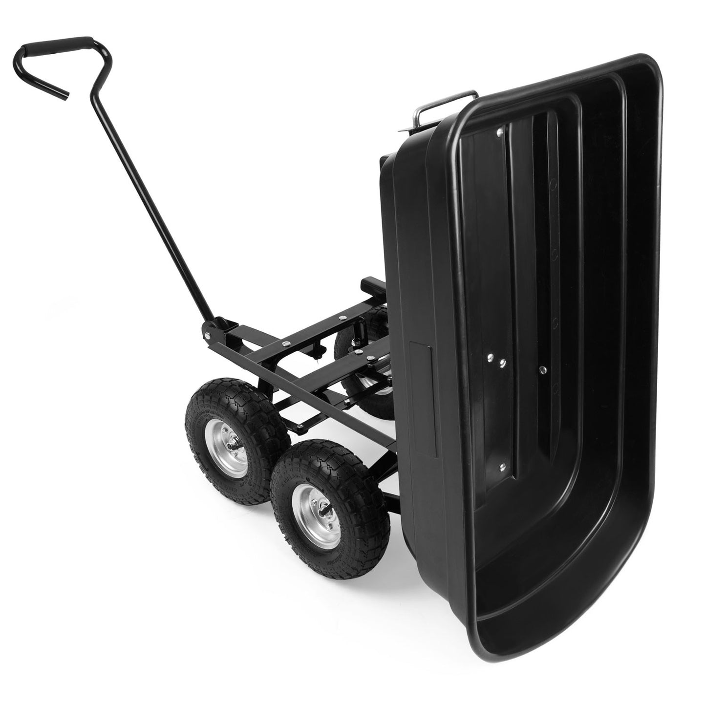 Garden wheelbarrow with tipping function 75L Humberg 4871