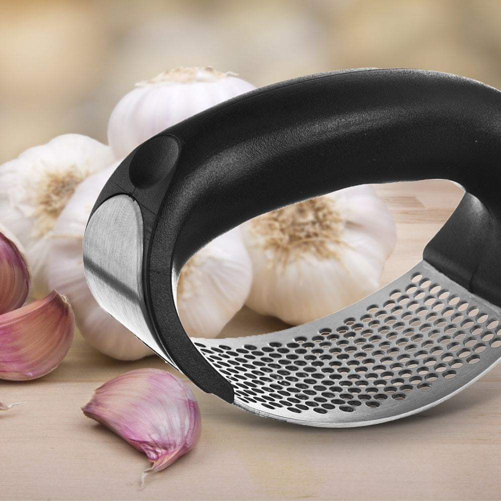 Garlic press steel 10.5 cm