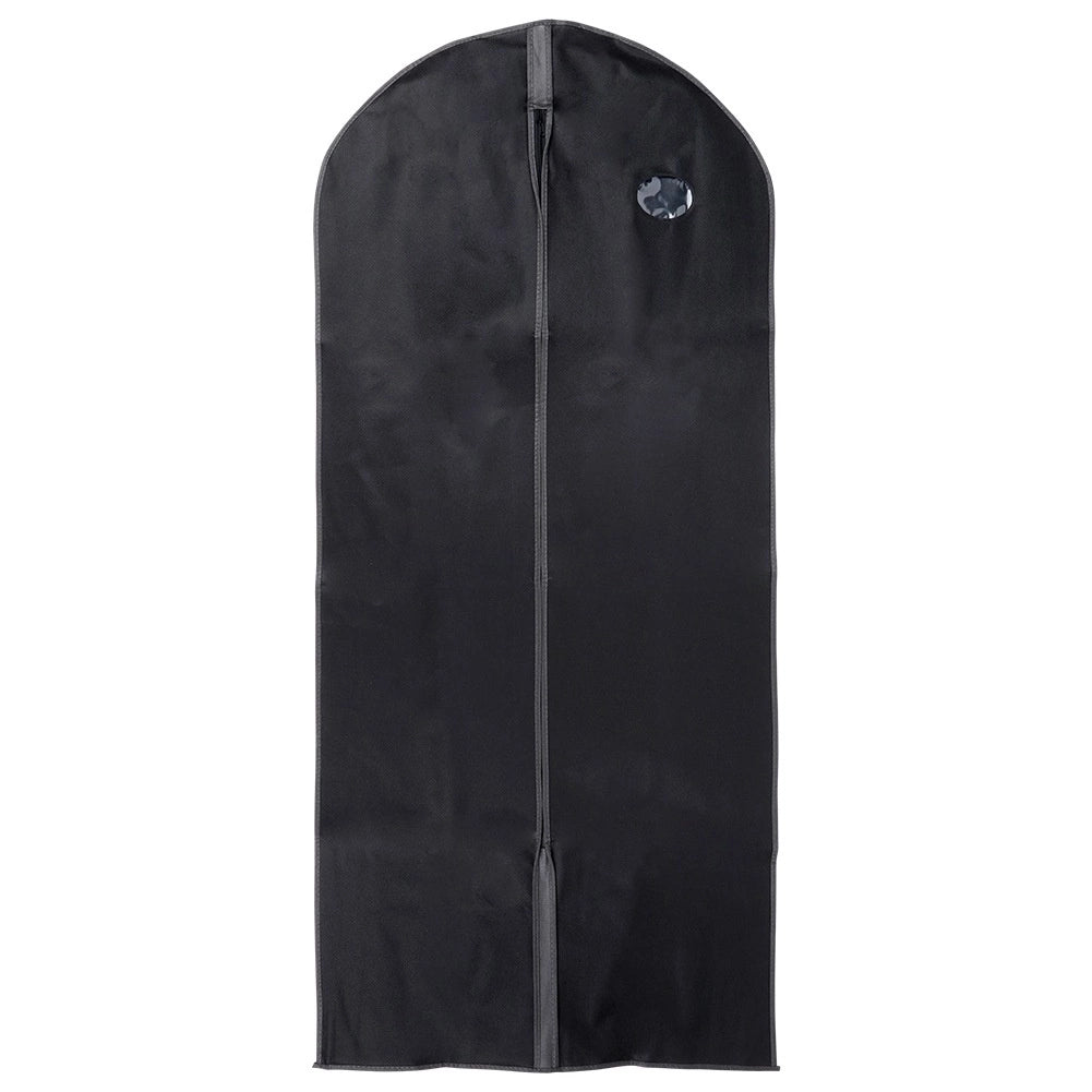 Garment Covers Set, 60x135 cm, Black Polyester, 2-Pack