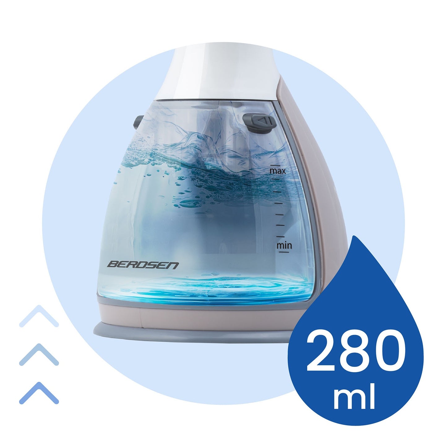 Garment Steamer 1500W – Handheld Fabric Wrinkle Remover