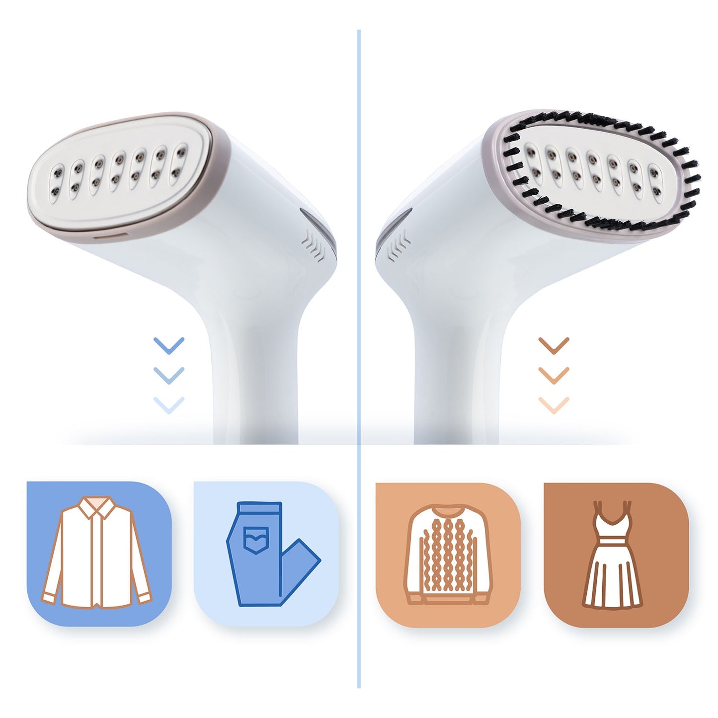 Garment Steamer 1500W – Handheld Fabric Wrinkle Remover