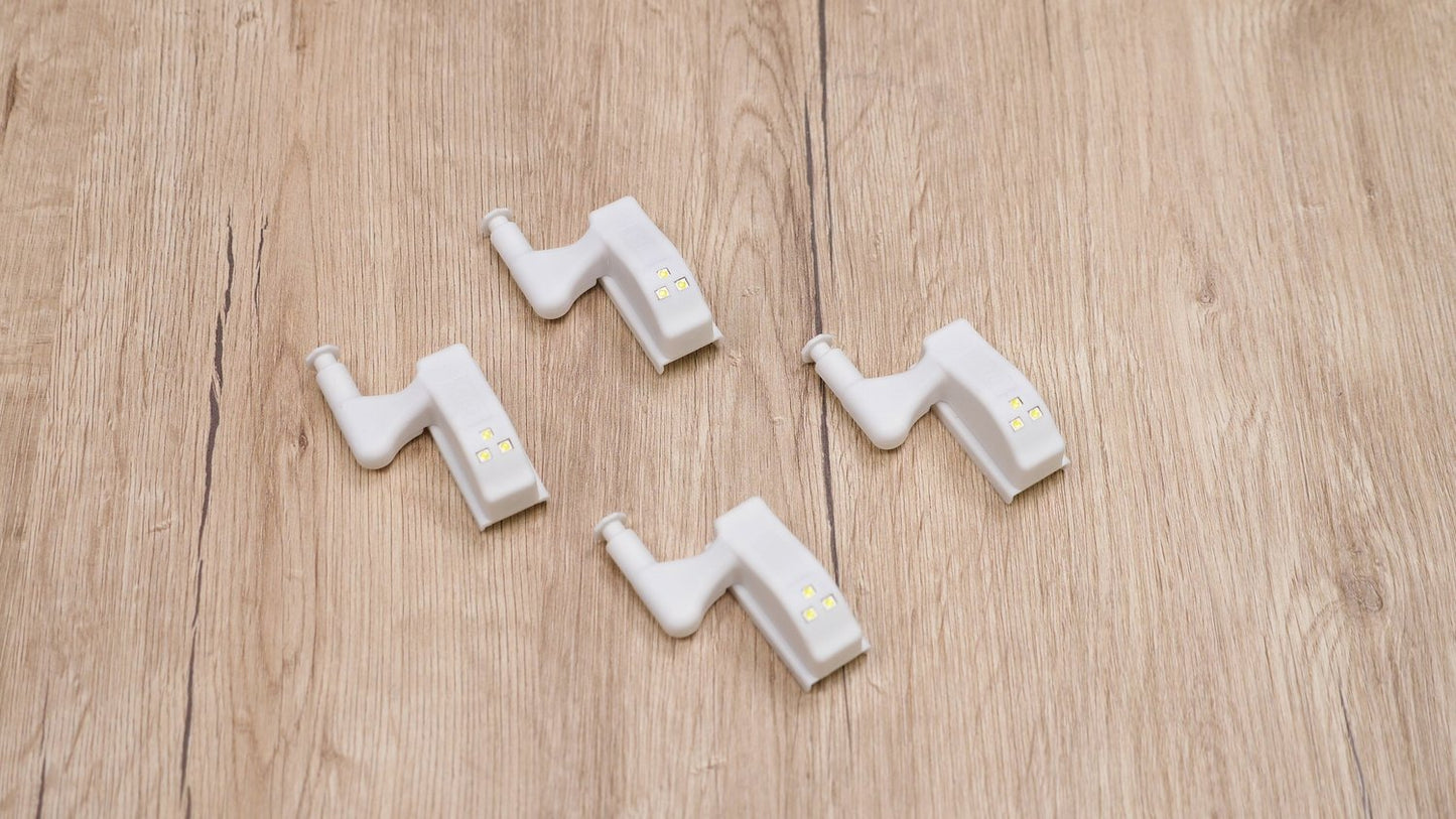 Genius Ideas 4 Pieces LED Light 'Hinge'