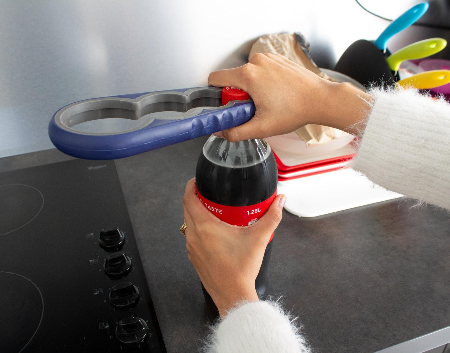 Genius Ideas 4-in-1 Universal Lid Opener
