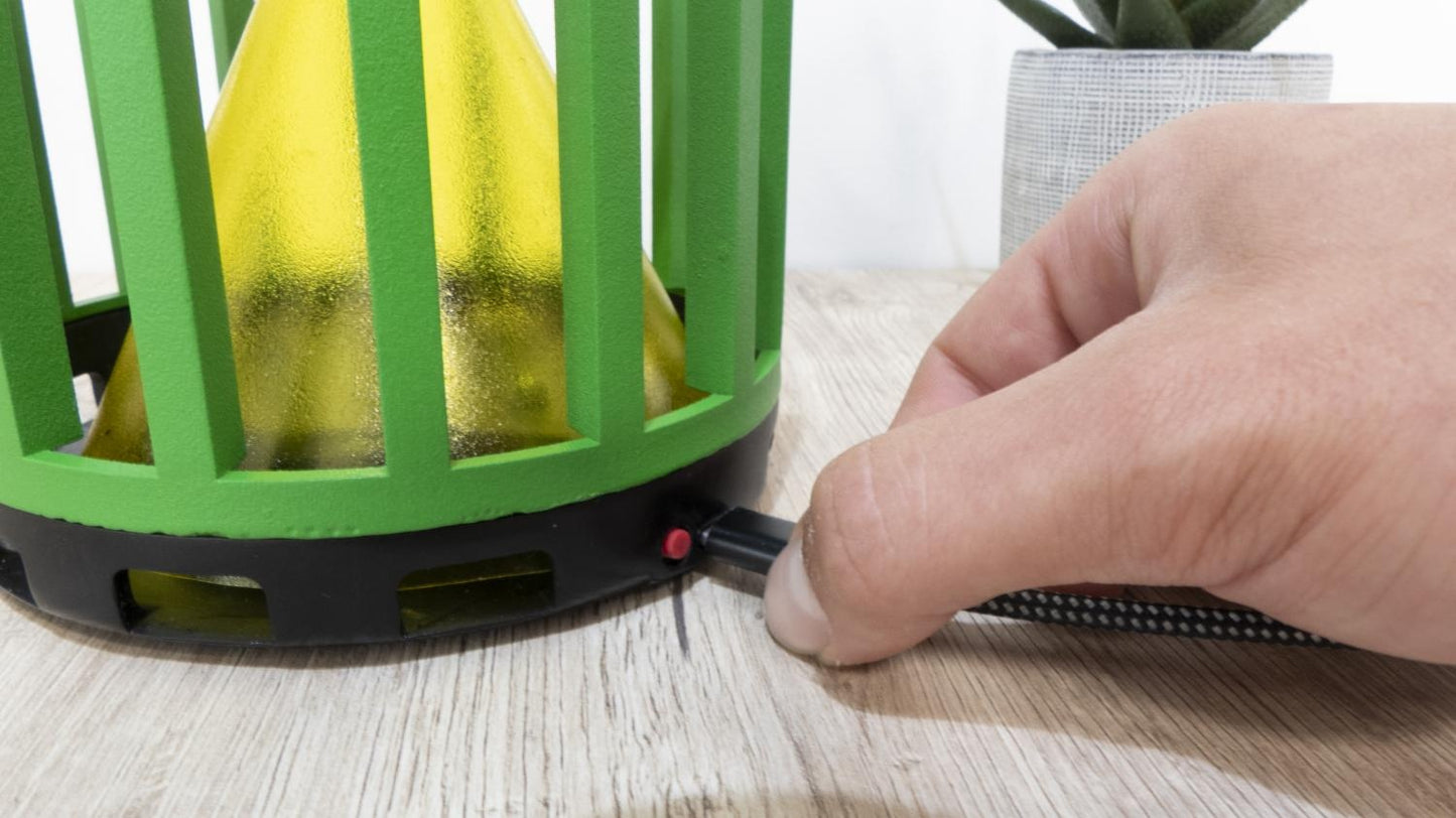 Genius Ideas GI-054561: FLYTRAP Lighted Insect Trap 'Cactus'