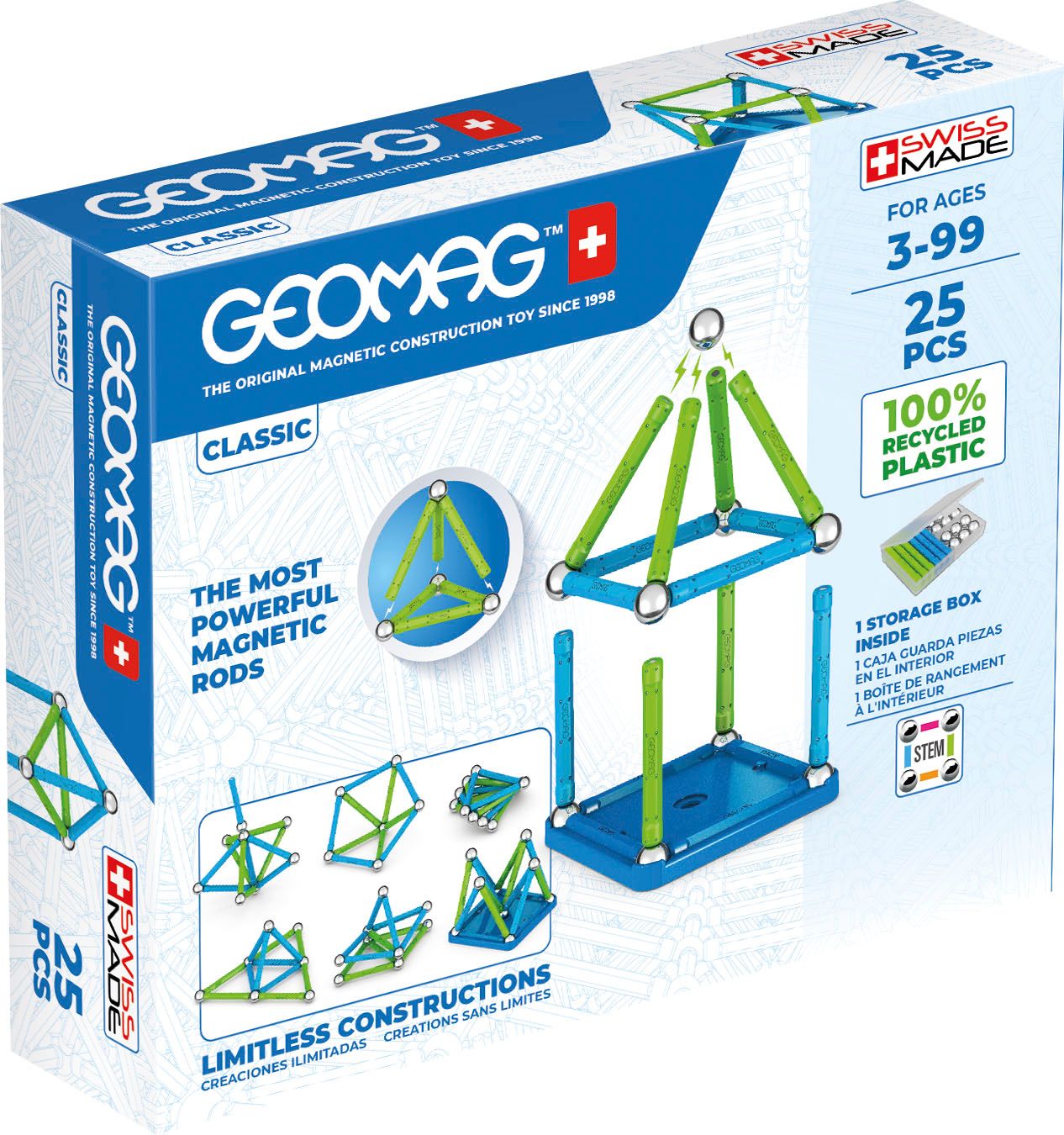 Geomag Classic Building Set 25 Pcs