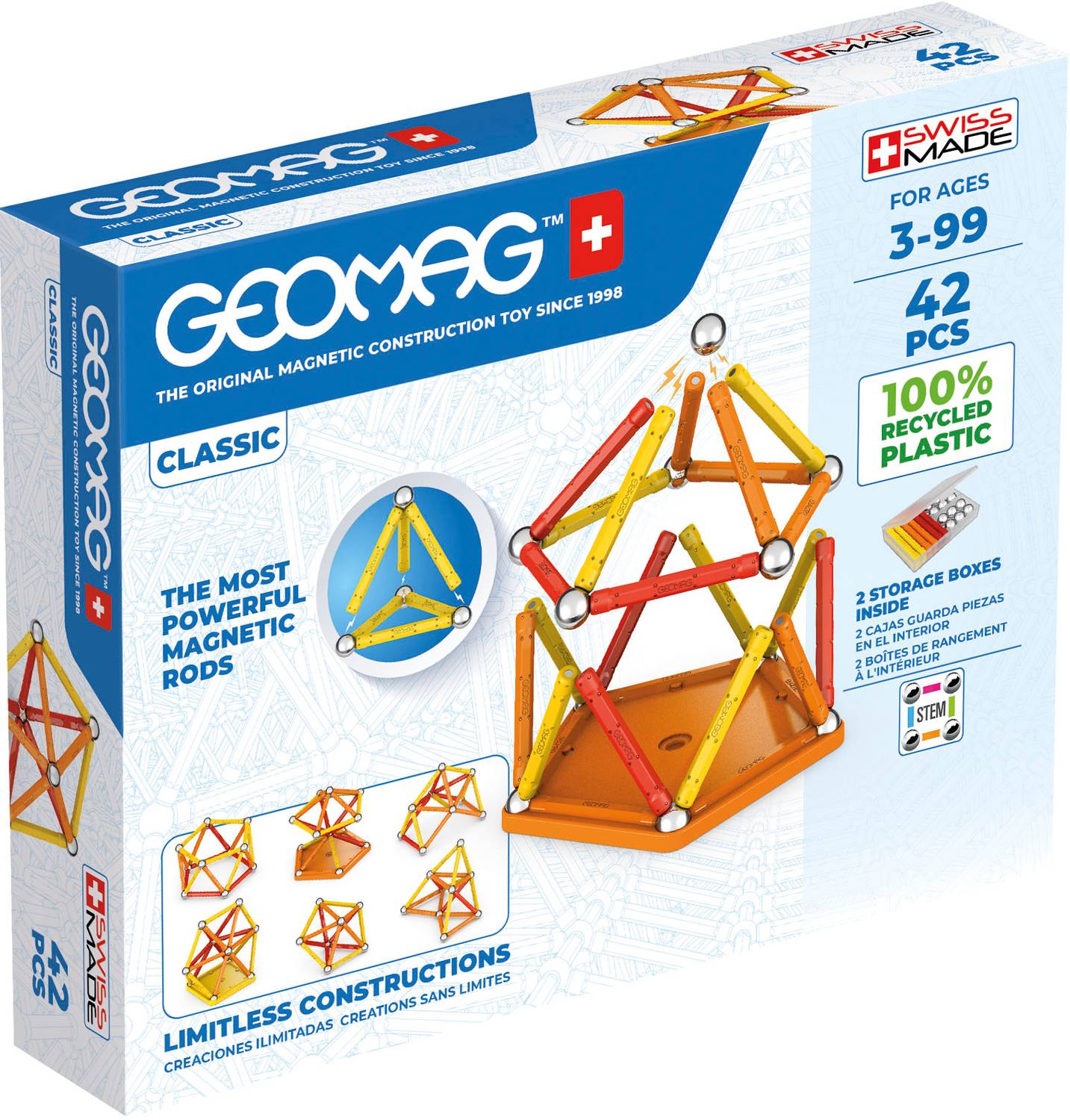 Geomag Classic Building Set 42 Pcs