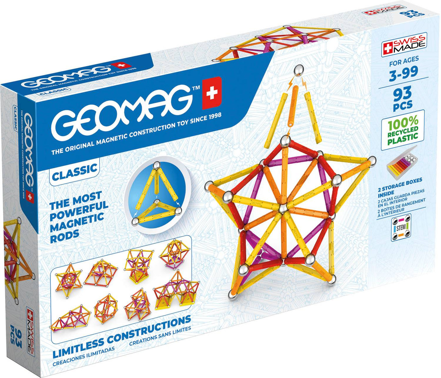 Geomag Classic Building Set 93 Pcs