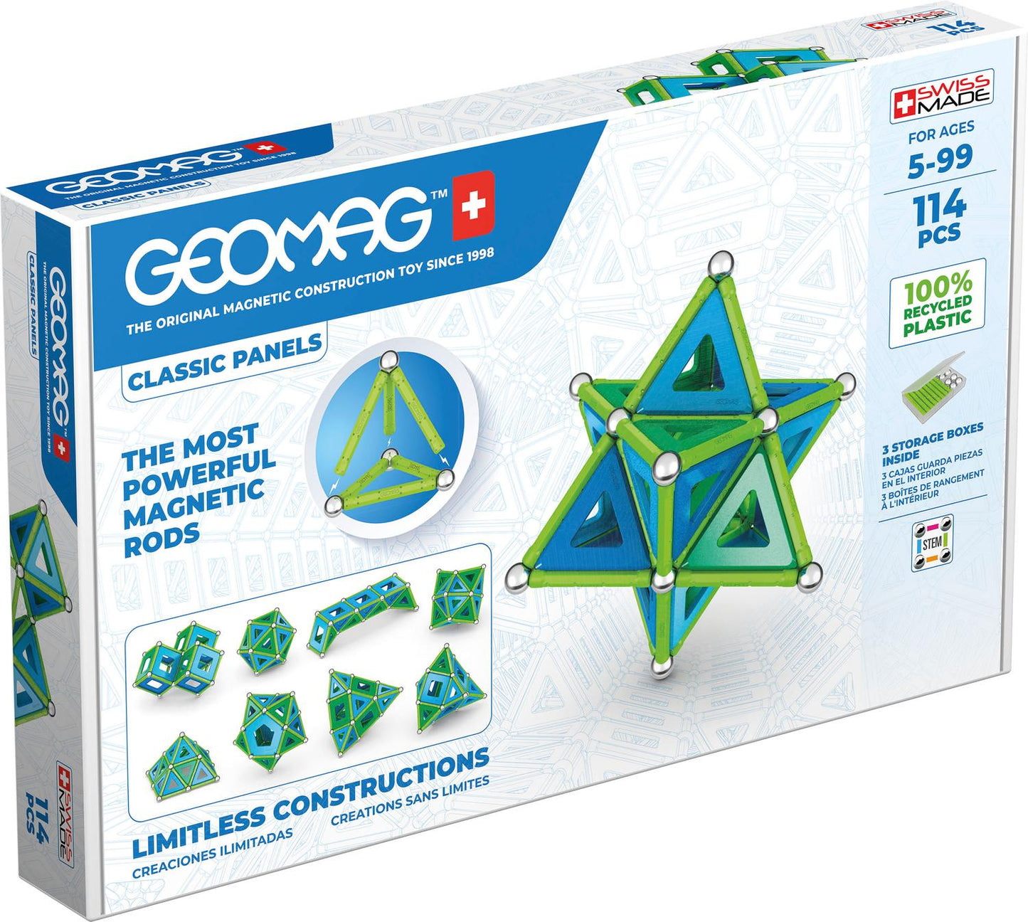 Geomag Classic Panels 114 Pcs