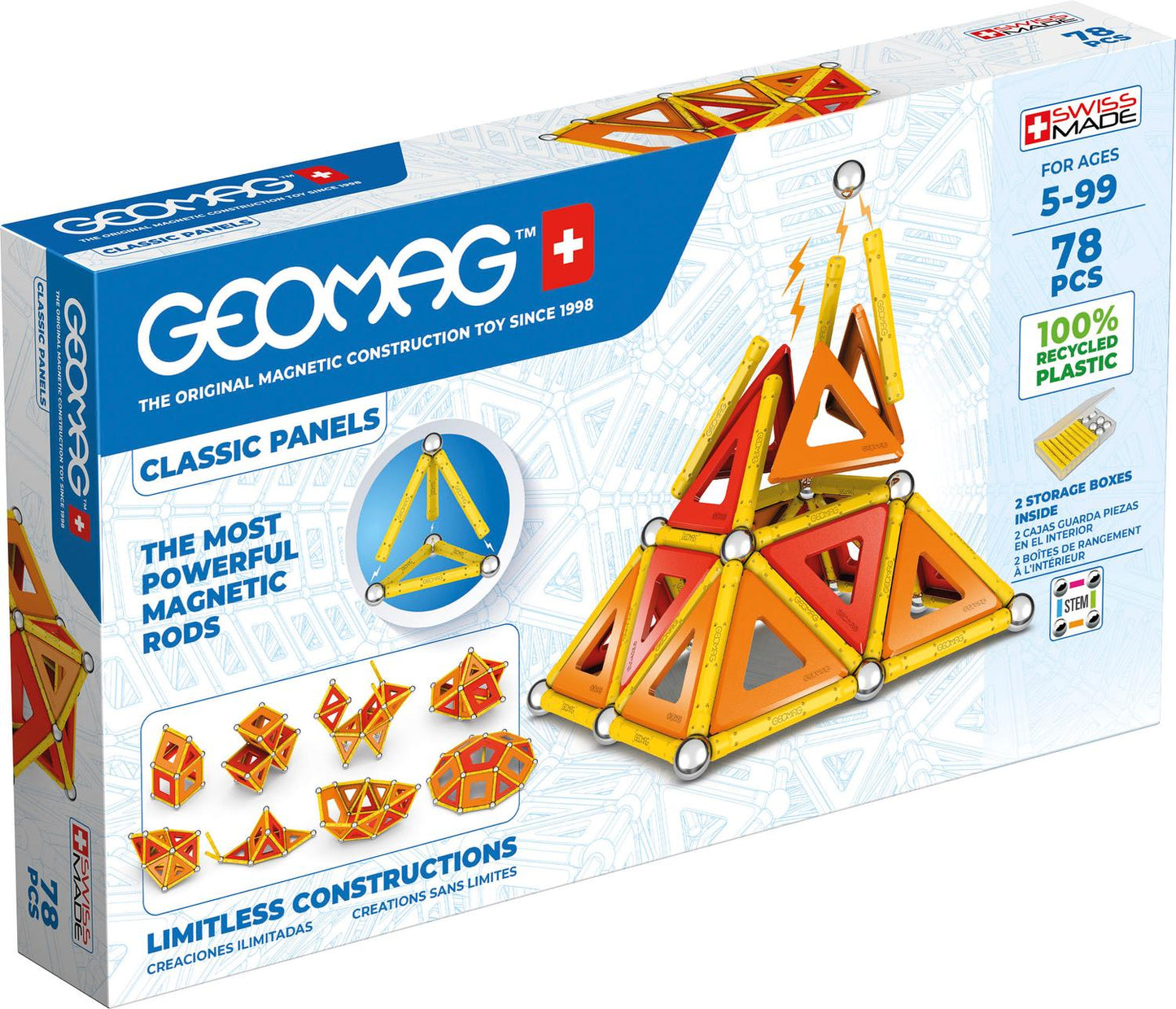 Geomag Classic Panels 78 Pcs