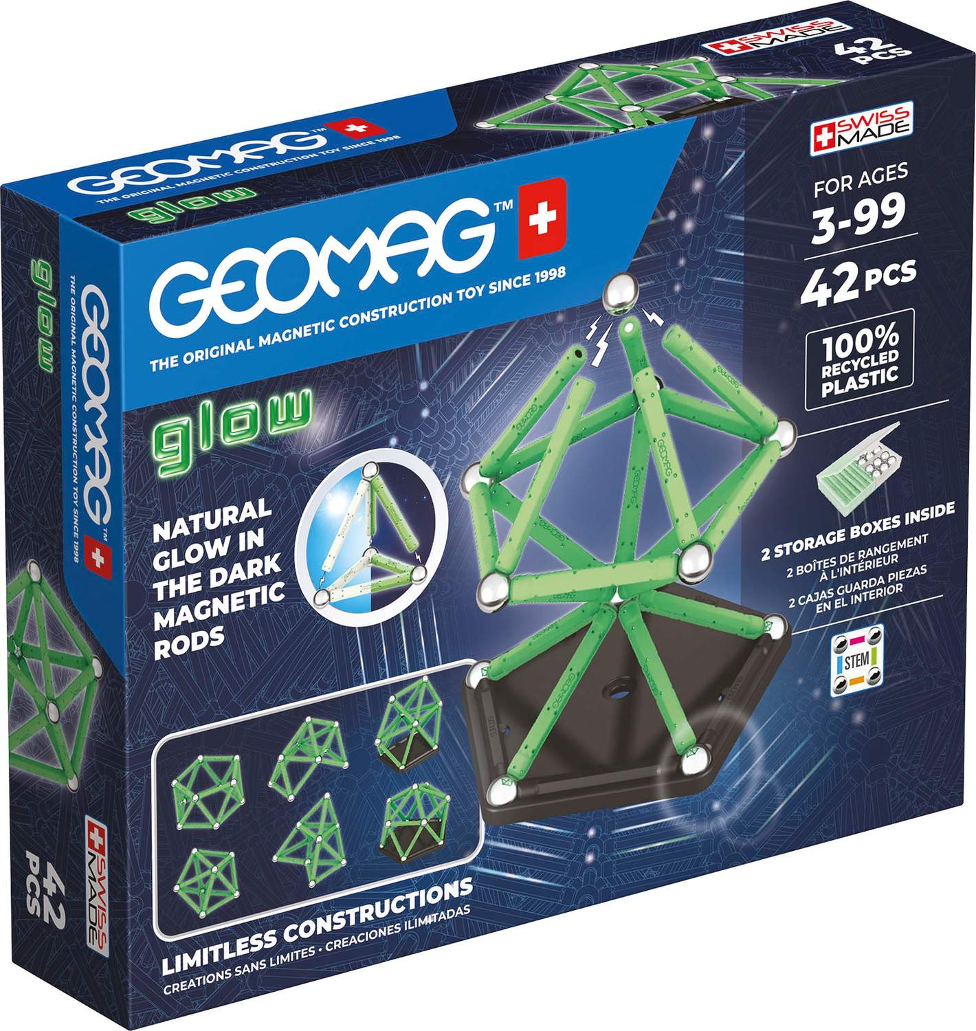 Geomag Glow Building Set 42 Pcs