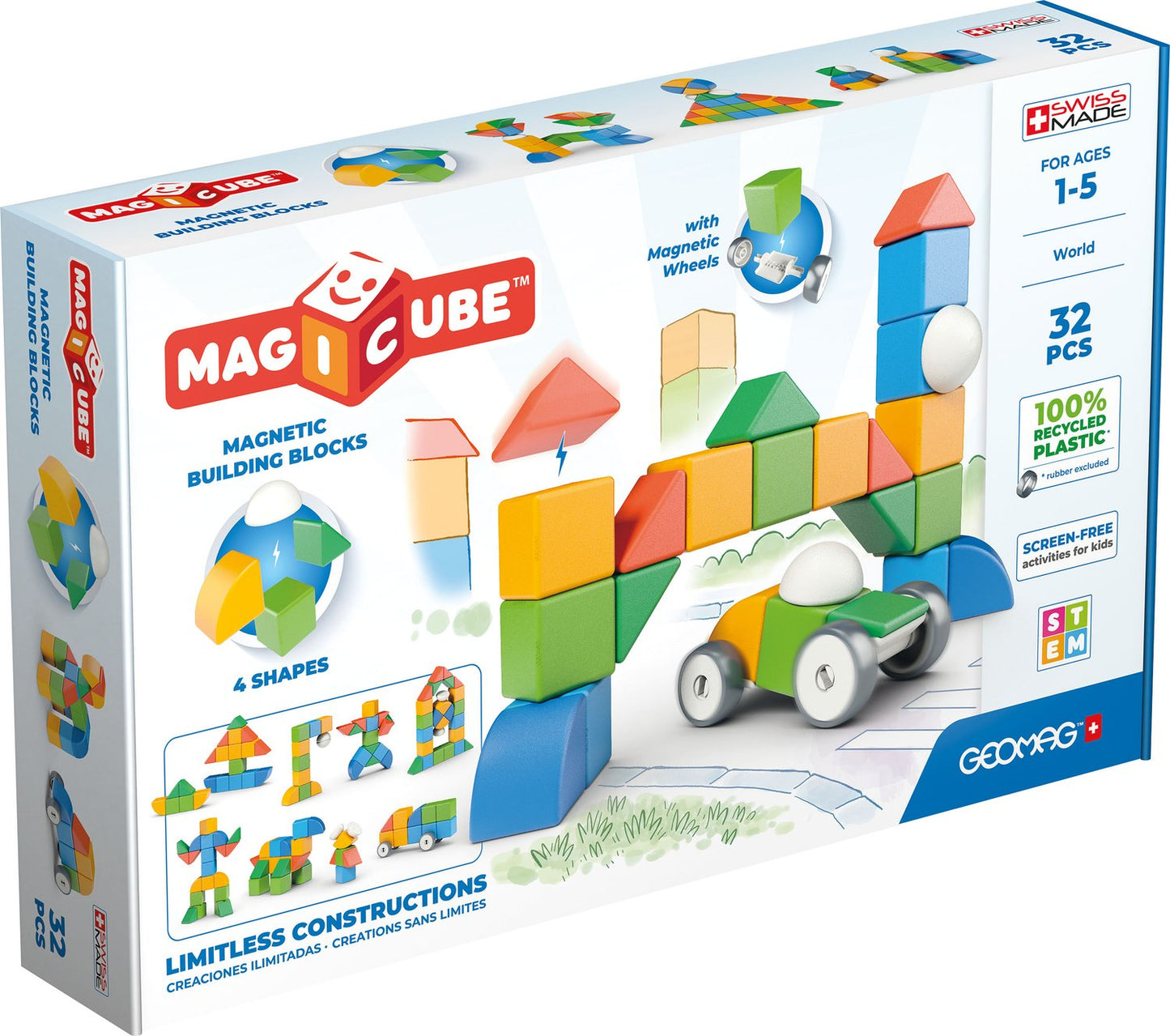 Geomag Magicube 4 Shapes 32 Pcs