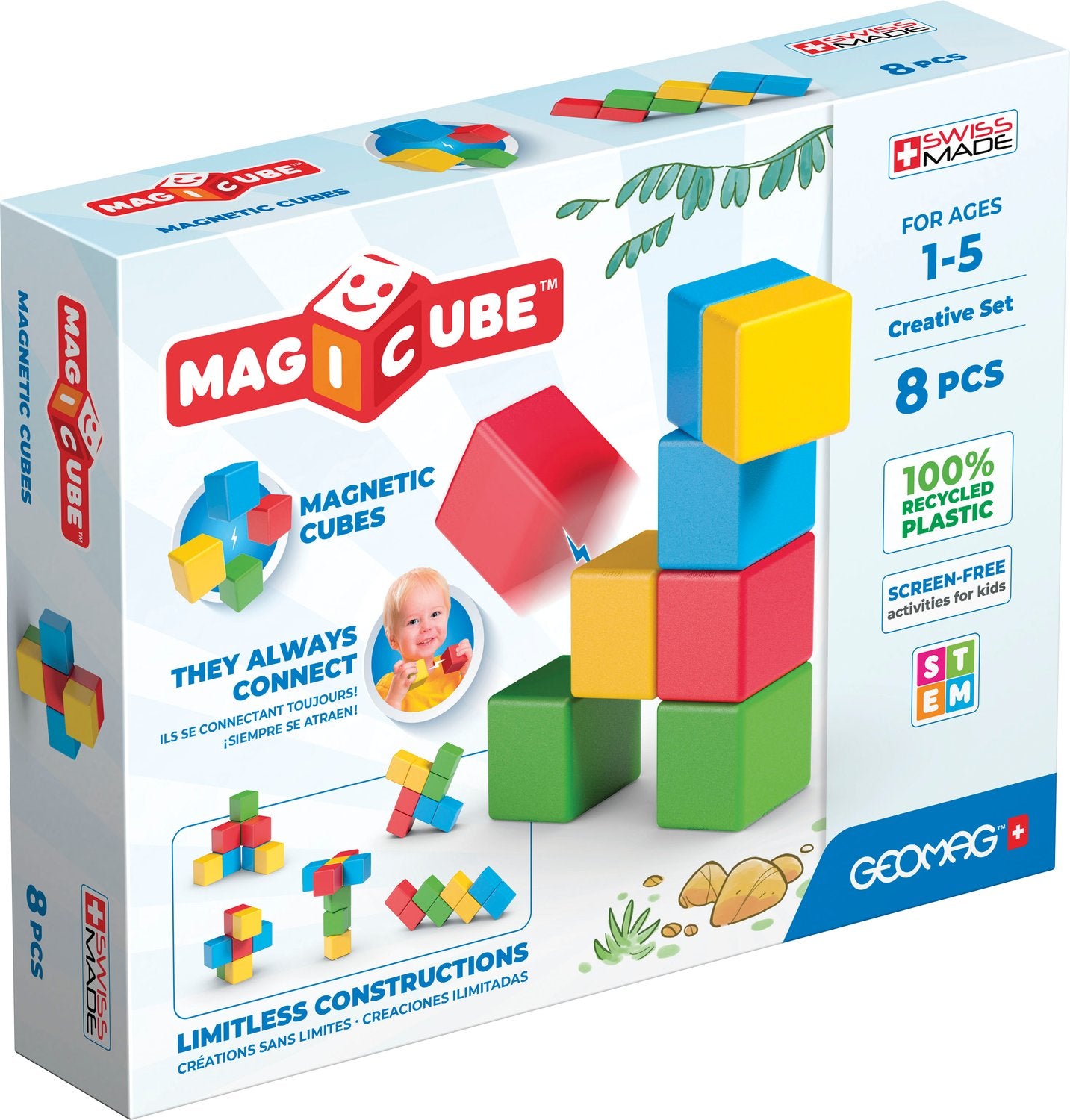 Geomag Magicube Building Blocks 8 Pcs