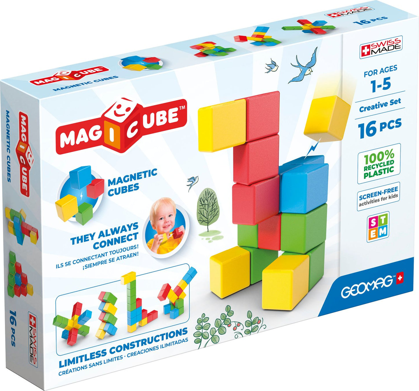Geomag Magicube Creative Set 16 Pcs