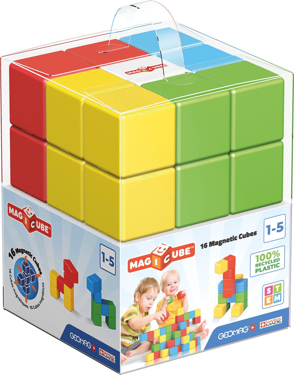 Geomag Magicube Crystal 16 Pcs