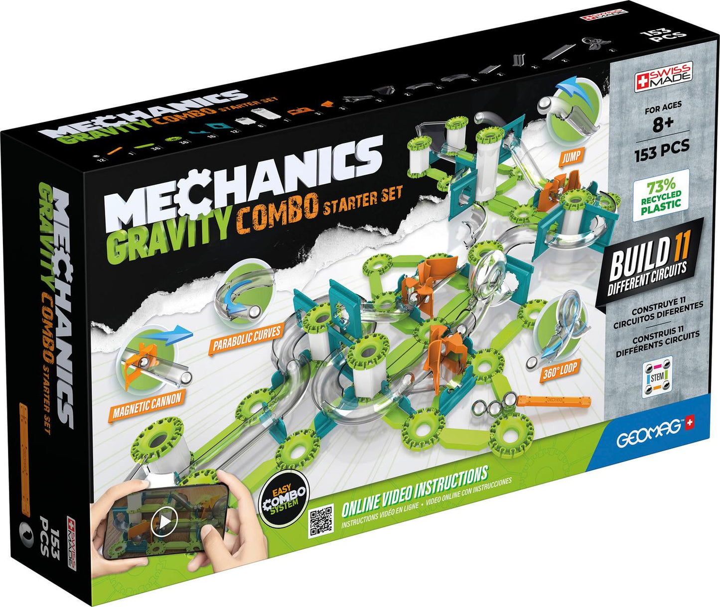 Geomag Magicube Gravity Starter Set 153 Pcs