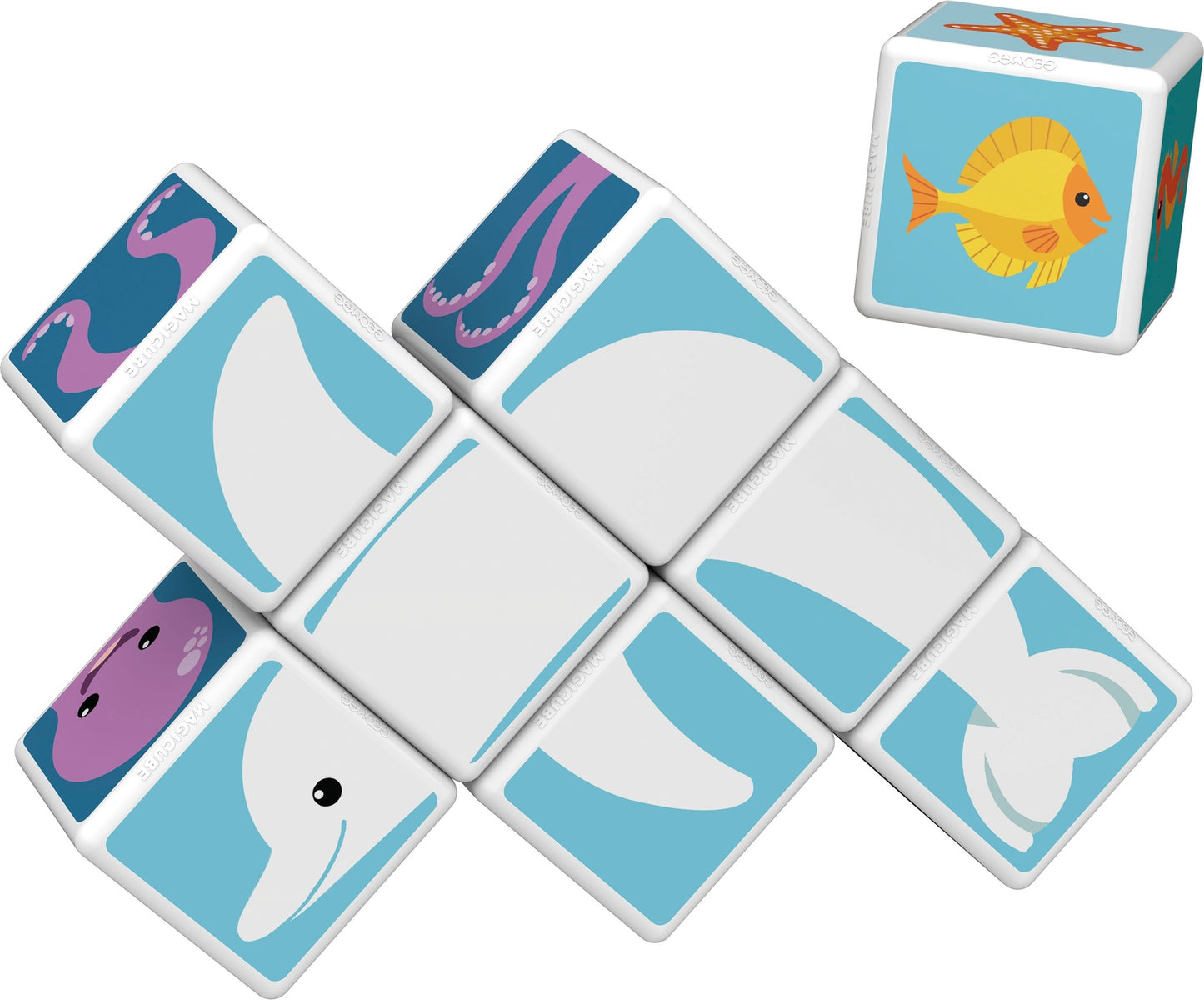Geomag Magicube Sea Animals 11 Pcs