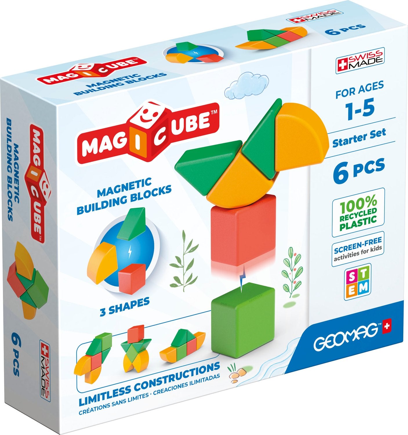 Geomag Magicube Starter Set 6 Pcs