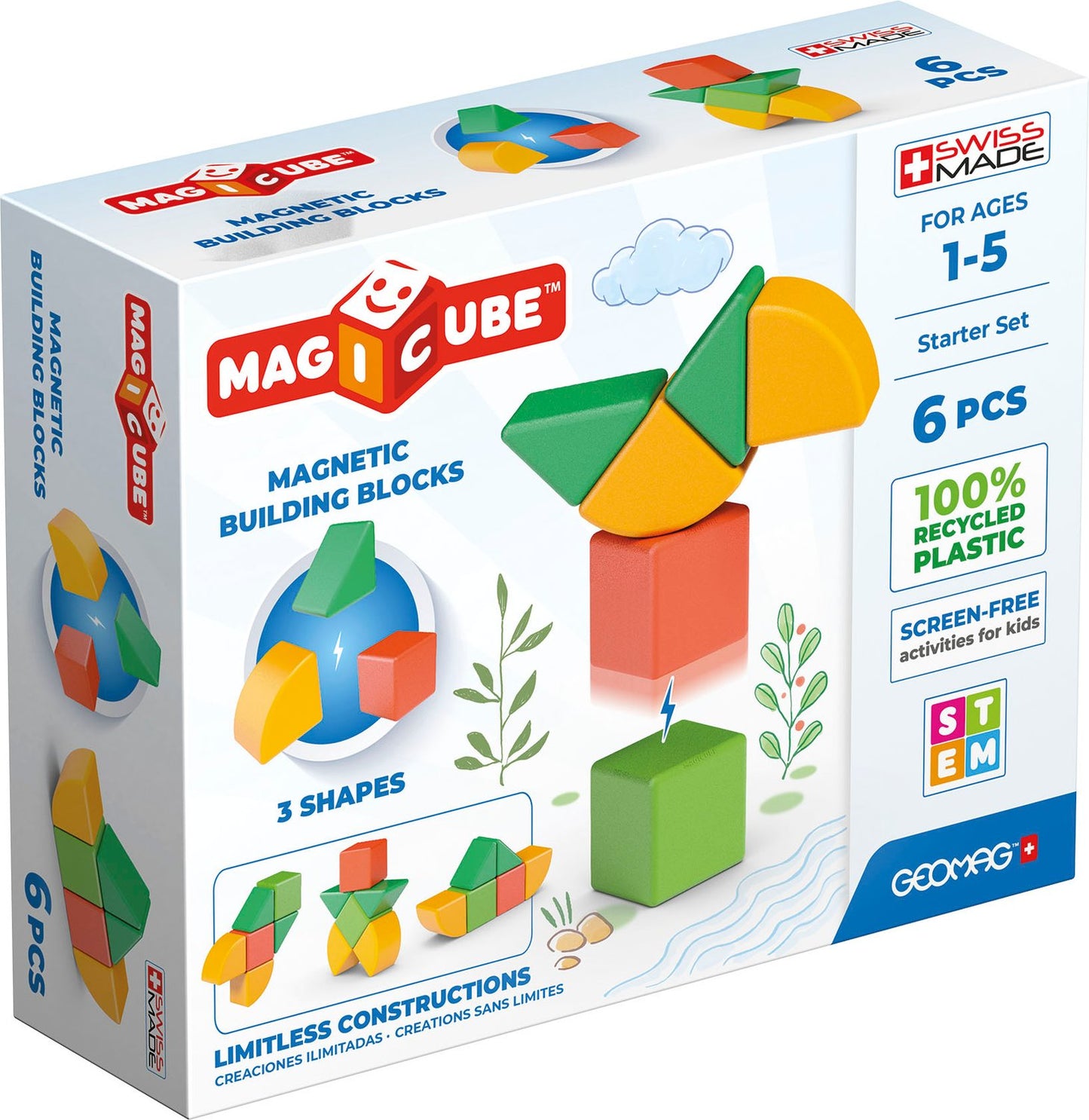 Geomag Magicube Starter Set 6 Pcs
