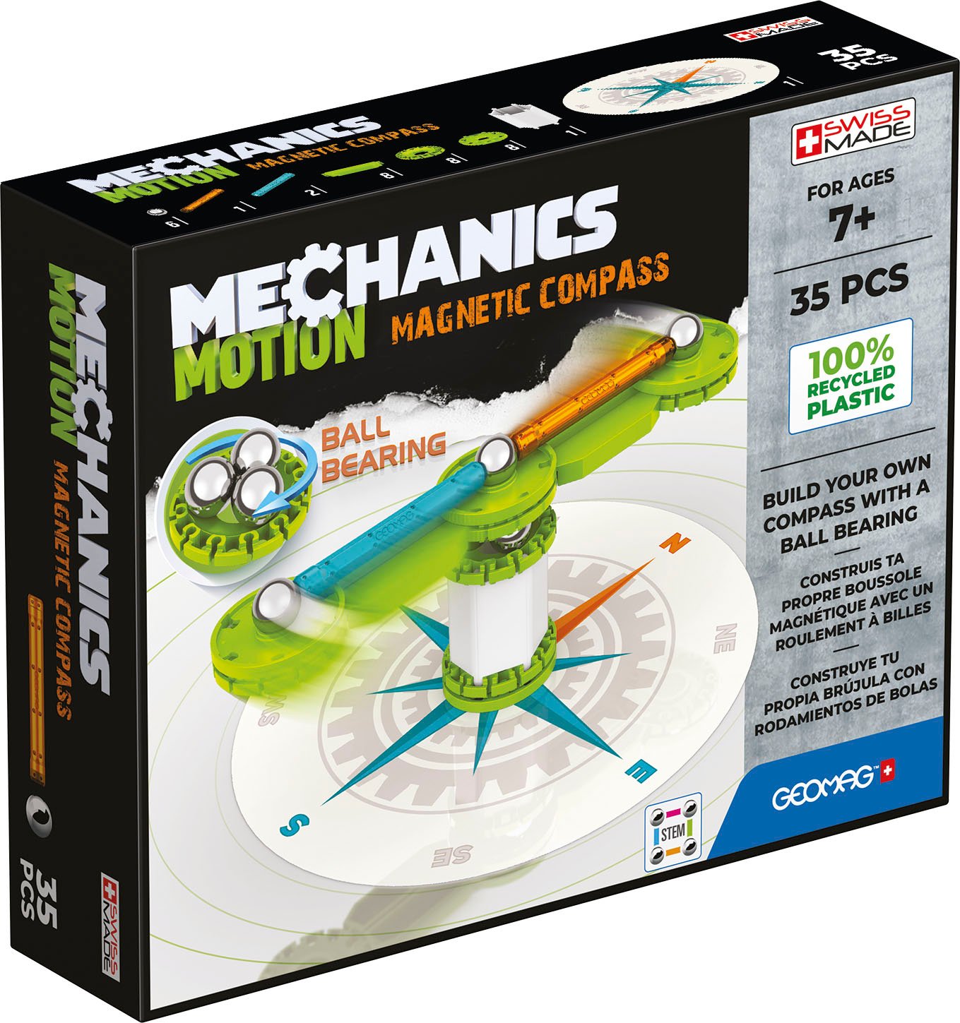 Geomag Mechanics Motion Compass 35 Pcs