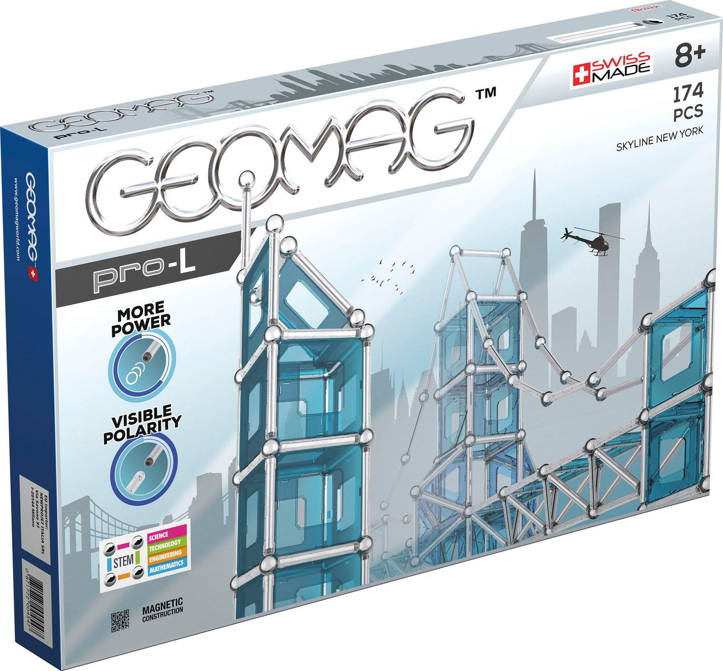 Geomag Pro-L New York Skyline 174 Pcs
