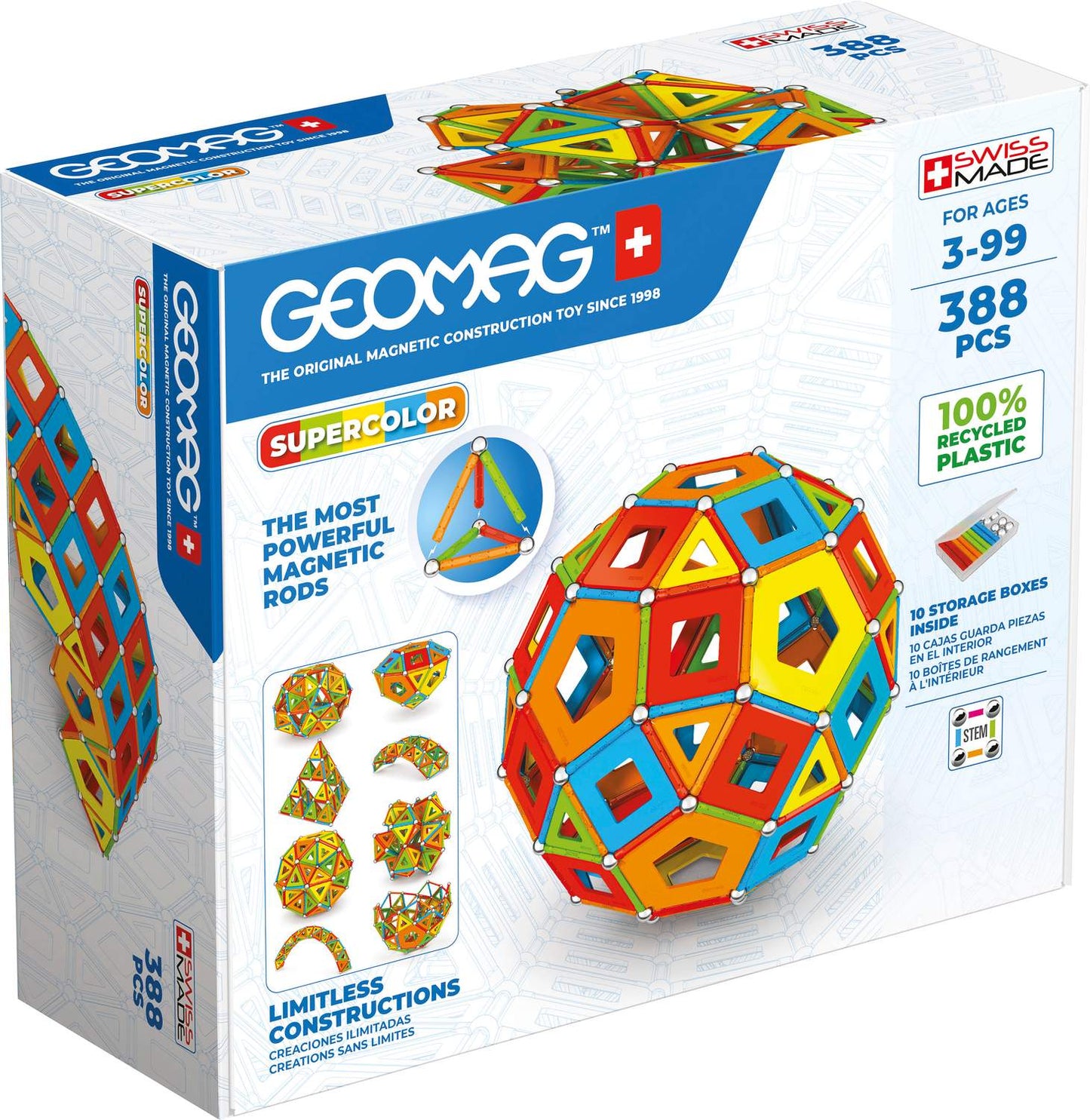 Geomag Supercolor Panels Master 388 Pcs