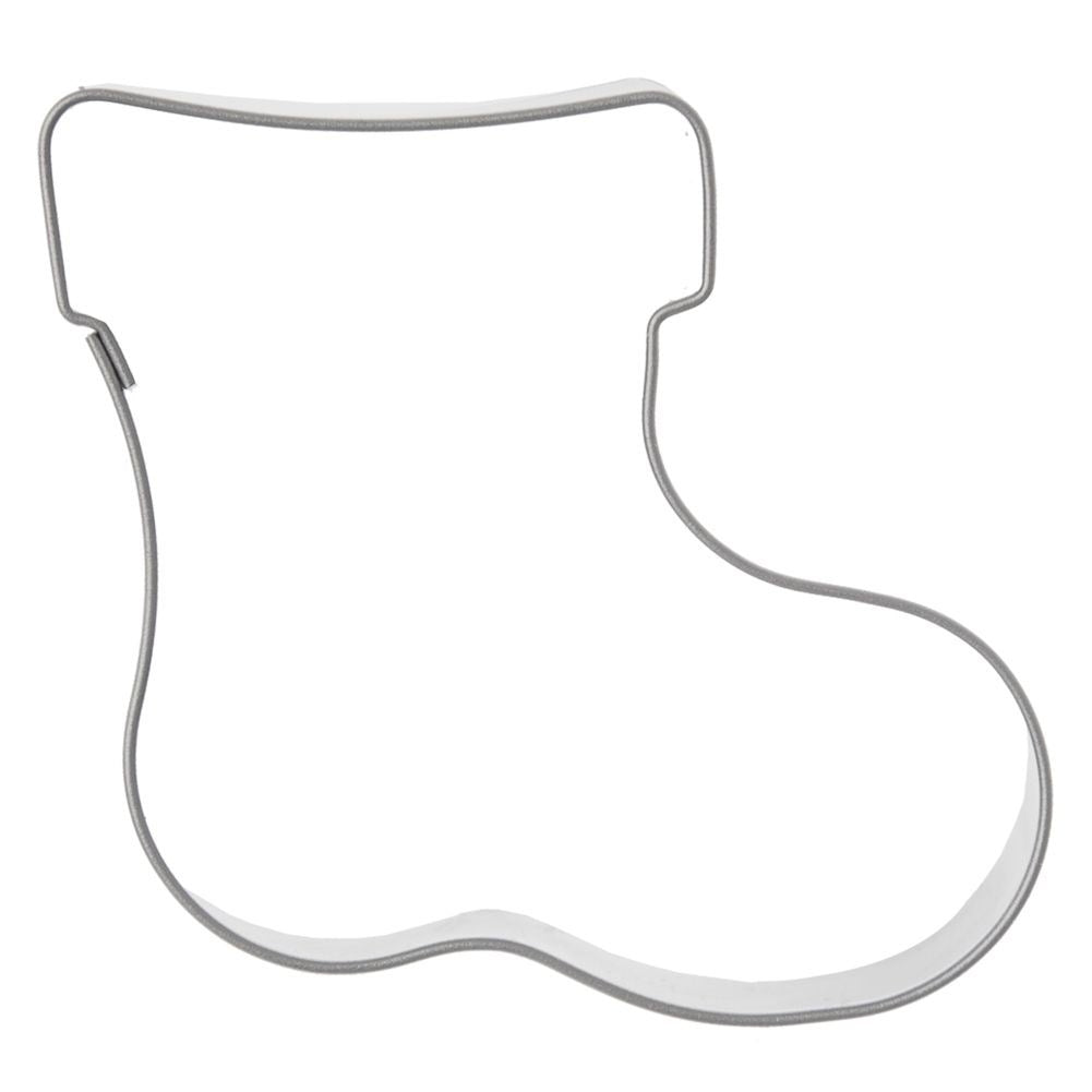Gingerbread Christmas stocking tin stainless steel dishwasher safe