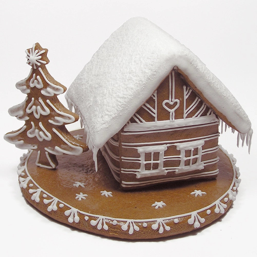 Gingerbread House Cookie Cutters Set, Stainless Steel, 3 pcs