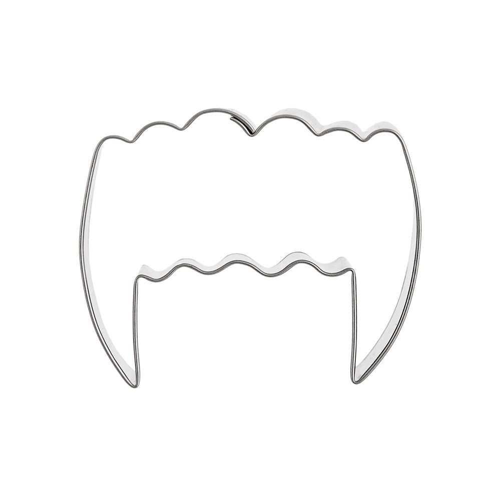 Gingerbread Mold Vampire Teeth Stainless Steel Dishwasher Safe