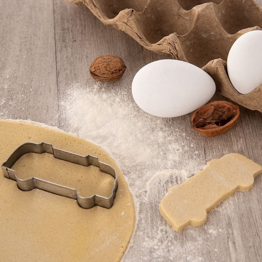Gingerbread form Bus in Stainless Steel, Dishwasher safe