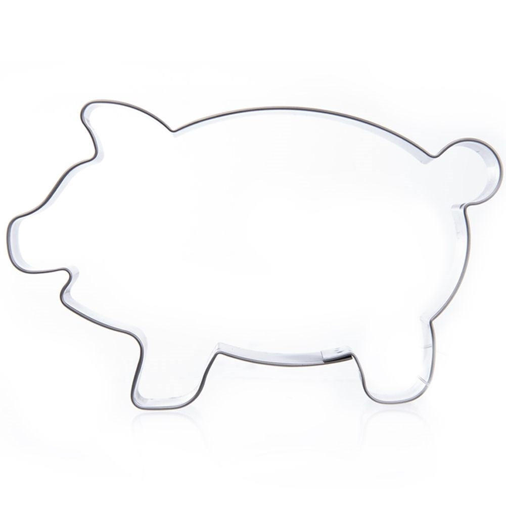 Gingerbread form Pig Stainless Steel Dishwasher safe