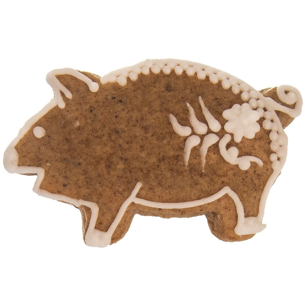 Gingerbread form Pig Stainless Steel Dishwasher safe