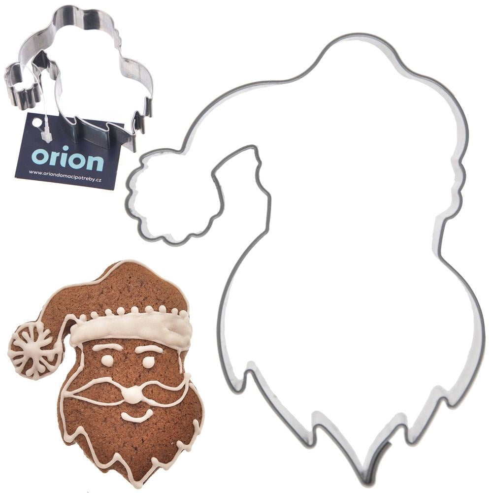 Gingerbread mold for Santa Claus in stainless steel