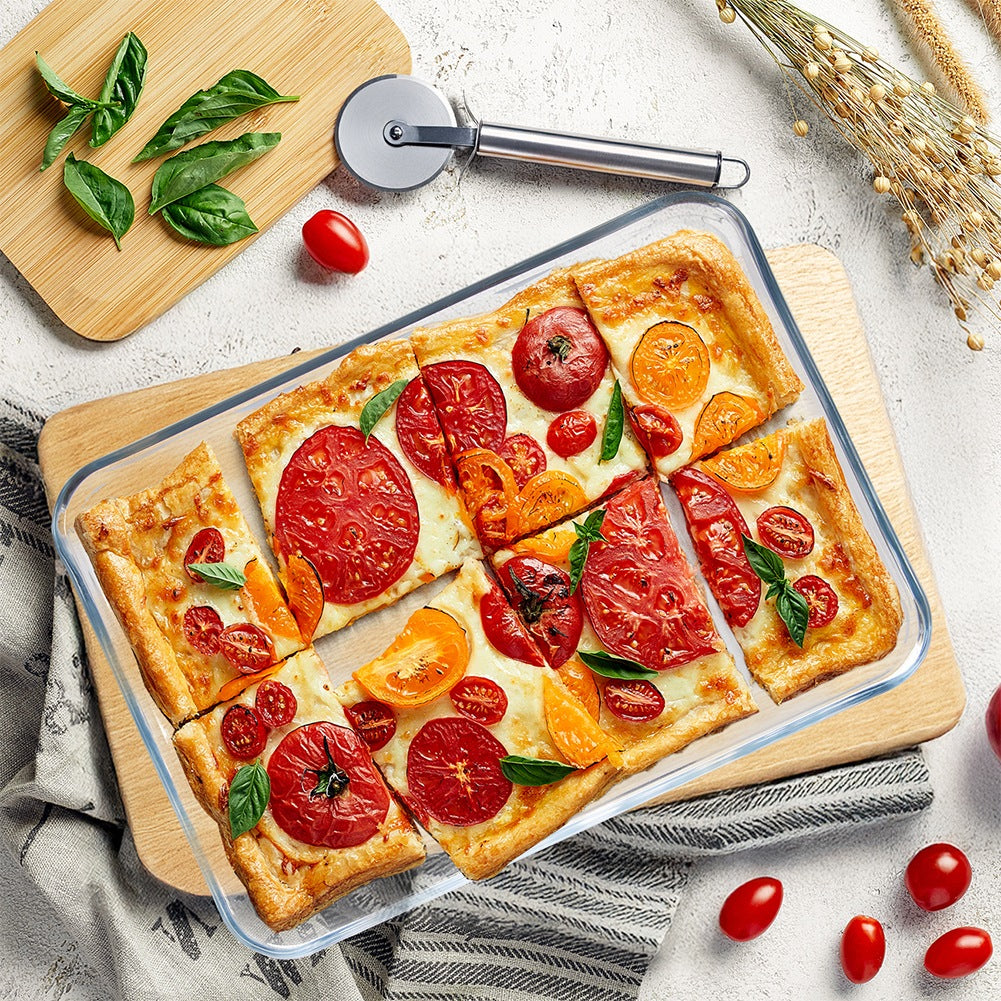 Glass Baking Dish 33.5x24.5x2 cm