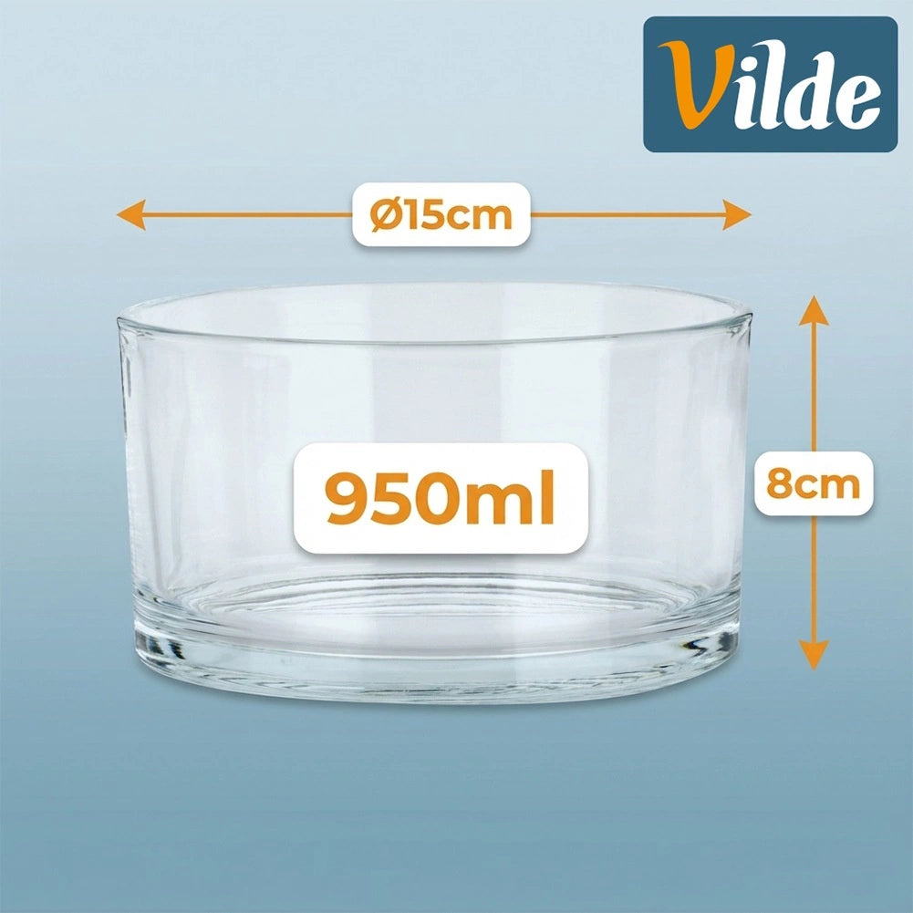 Glass Bowl 950 ml – Versatile, Temperature Resistant