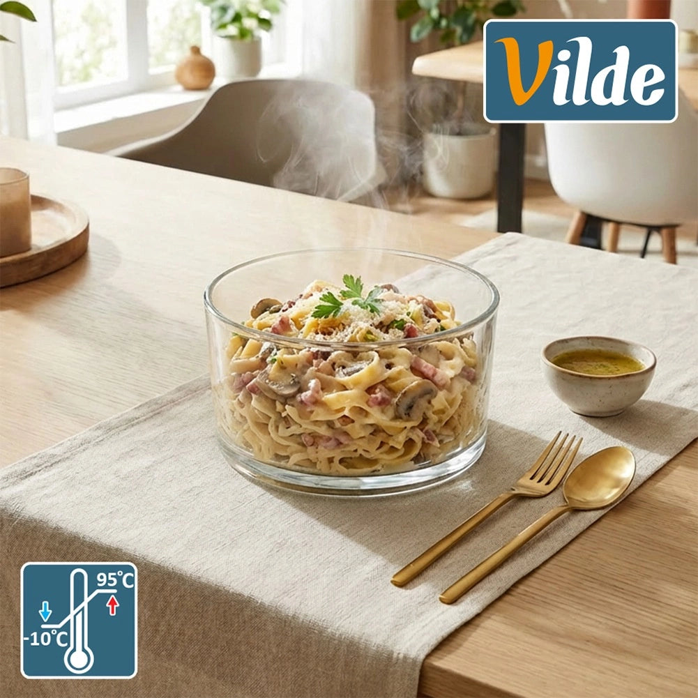 Glass Bowl 950 ml – Versatile, Temperature Resistant