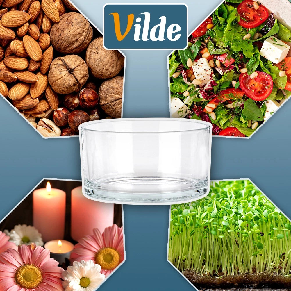 Glass Bowl 950 ml – Versatile, Temperature Resistant