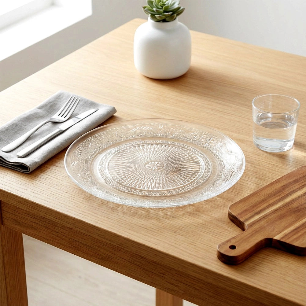 Glass Cake Stand, 25 cm – Dishwasher Safe