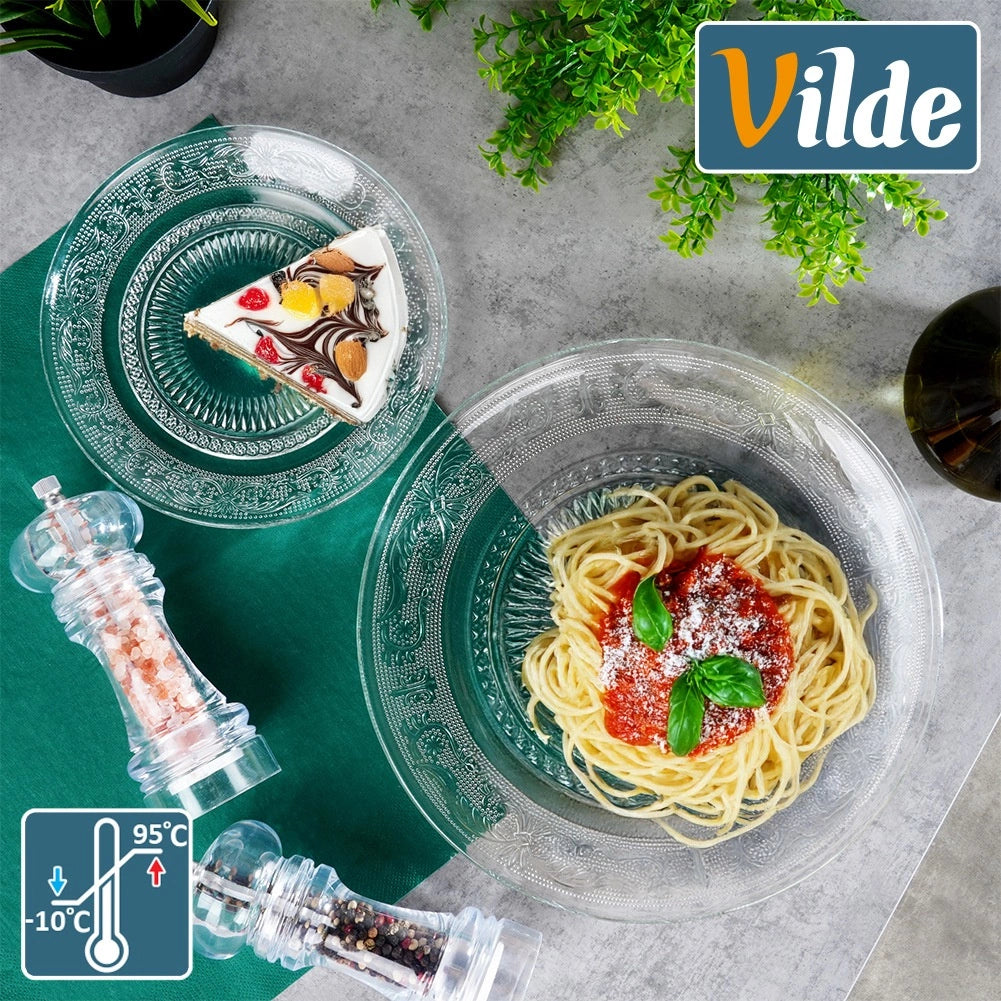 Glass Cake Stand, 25 cm – Dishwasher Safe