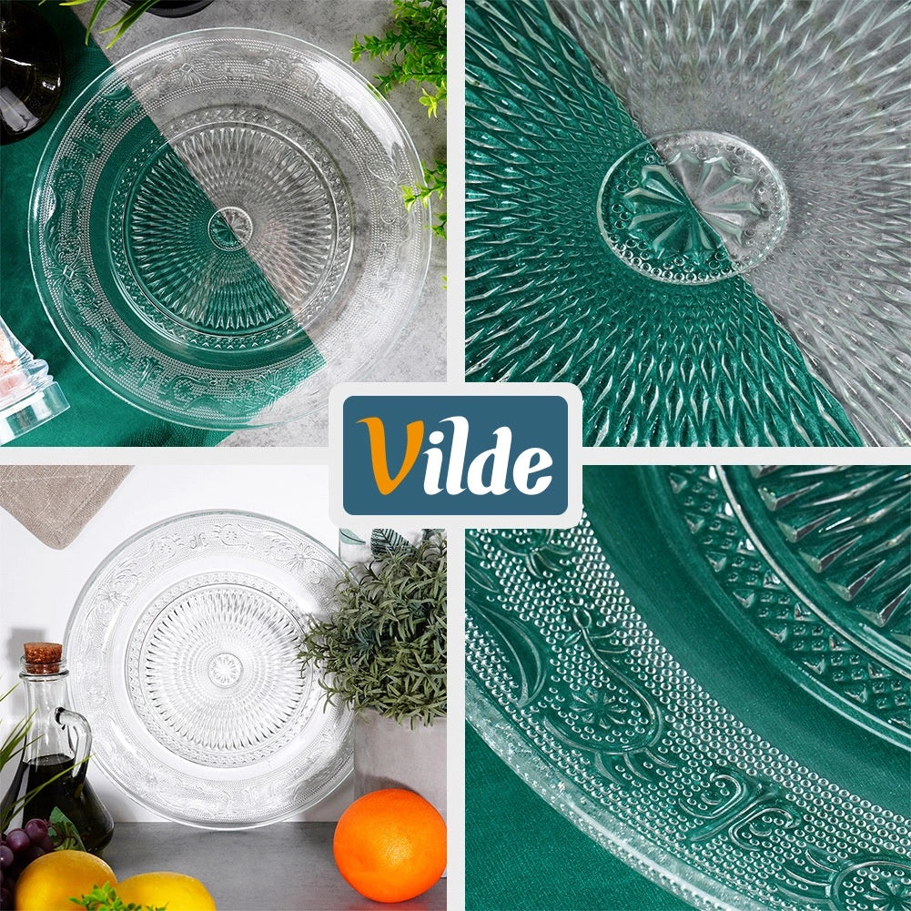 Glass Cake Stand, 25 cm – Dishwasher Safe