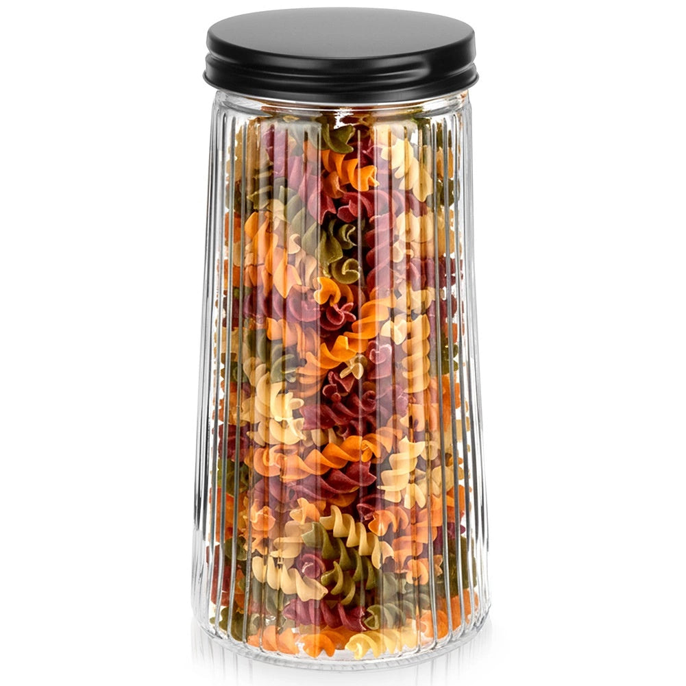Glass Dry Food Storage Container, 1.4L, Airtight Lid