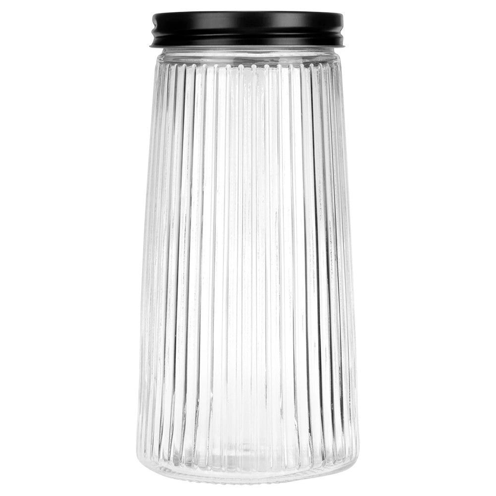 Glass Dry Food Storage Container, 1.4L, Airtight Lid