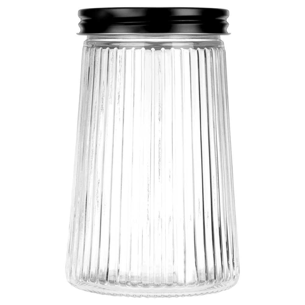 Glass Dry Food Storage Container with Lid, 1L