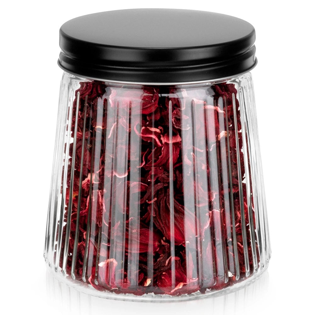 Glass Dry Food Storage Container with Lid, 700 ml